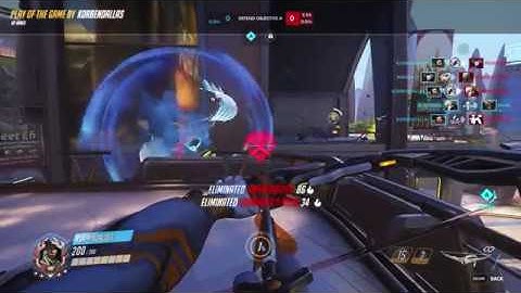 Hanzo Quintuple Kill Play of the Game