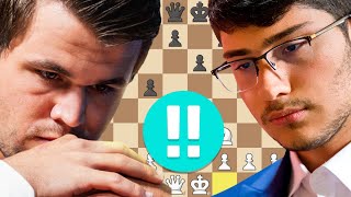 Pure Shock After Carlsen Hits Firouzja With A Ridiculously Weird Move