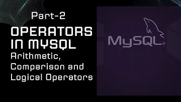 Lecture 6: Part-2 Operators in MySQL #education #databasemanagementsystems #learning #operators