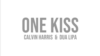 Calvin Harris & Dua Lipa - One Kiss (lyrics video)