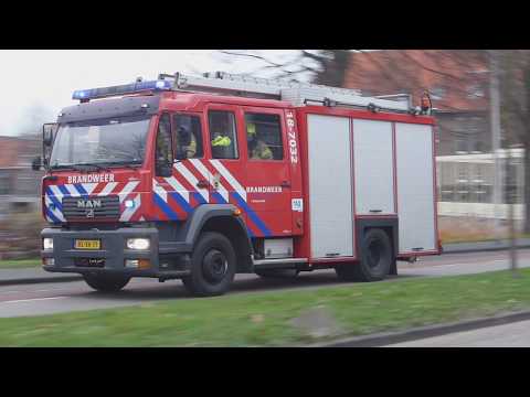 Prio 1 TS 18-7032 Gebouwbrand ( OPS Middelbrand ) Spie Industrieweg Sliedrecht