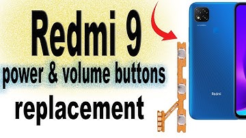 #xiaomi  Redmi 9 power & volume buttons replacement | redmi 9 disassembly | how to open mi 9 ???????
