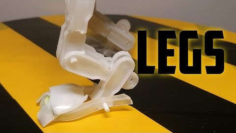 Scratch built legs using spoons tutorial.