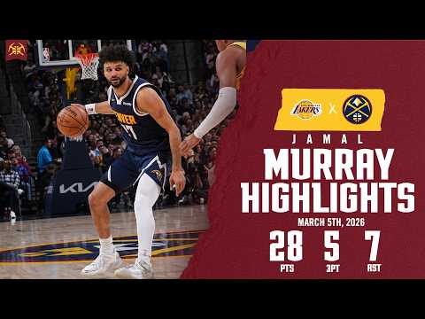 Jamal Murray vs. Los Angeles Lakers Highlights 📺