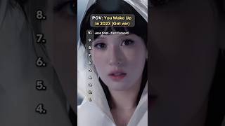 POV: You Wake Up In 2023 (Girl Ver.) #kpop #somi #viviz #lisa #twice #redvelvet #shorts #ive #aespa