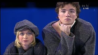[4K60P] Elena Berezhnaya and Anton Sikharulidze 2002 SLC Exhibition - Charlie Chaplin 