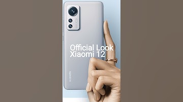 Xiaomi 12 Official Look