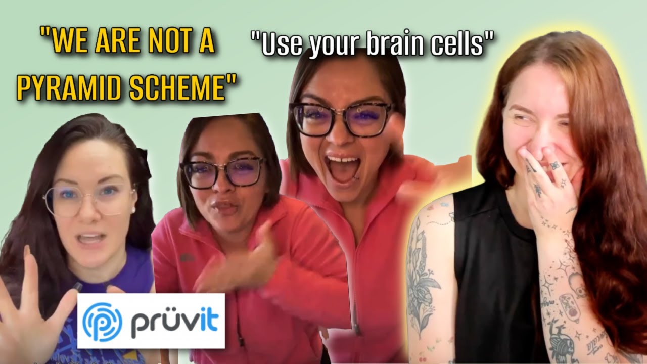 Pruvit huns unhinged | "Use your brain cells, we are NOT a pyramid scheme" | 