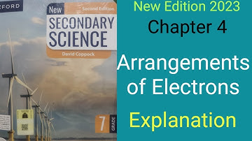 Arrangements of Electrons chapter 4 secondary Science class 7 pg# 50 Test Yourself