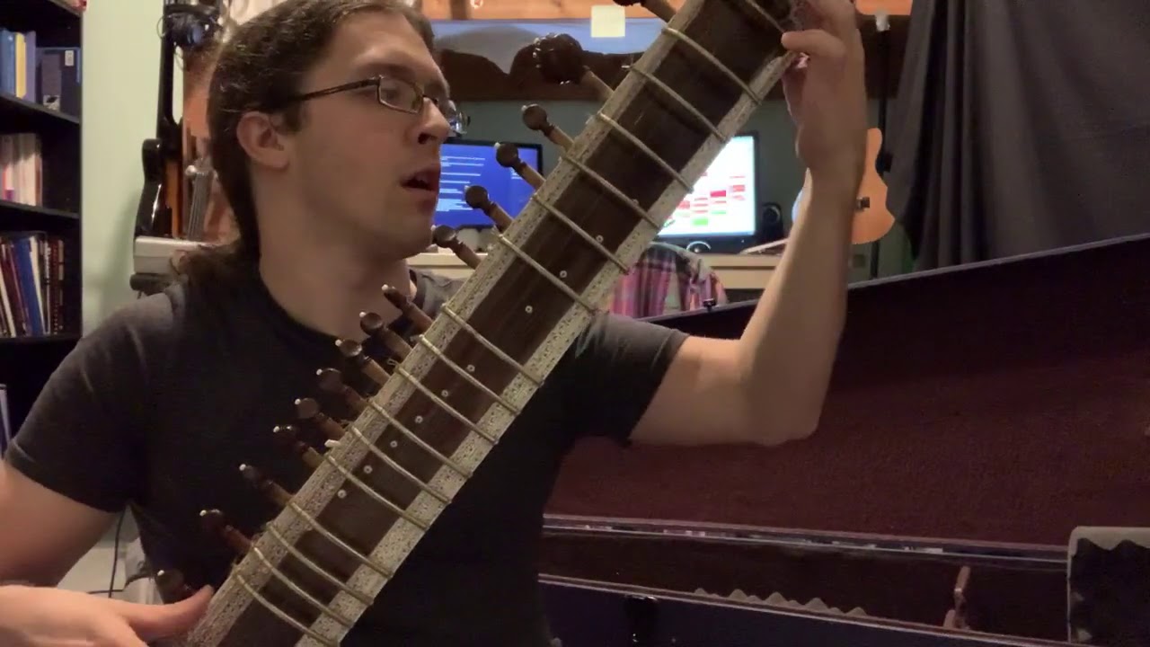 Yaman Gat Sthayi Demonstration Sitar in D YouTube