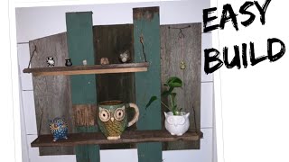 Rustic Shelf Build