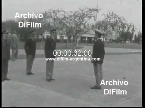 Jorge Videla visita Regimiento Infanteria de Monte   Formosa 1976. ARCHIVO DI FILM