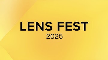 Lens Fest 2025 Keynote