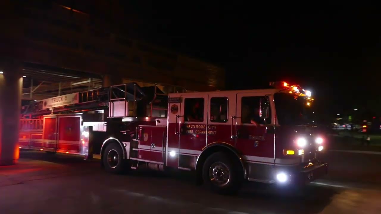 Separate runs for BCFD Truck 5 and EMS 2