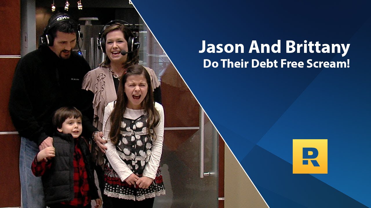 Jason And Brittany Do Their Debt Free Scream! Jason And Brittany Do Their Debt Free Scream!