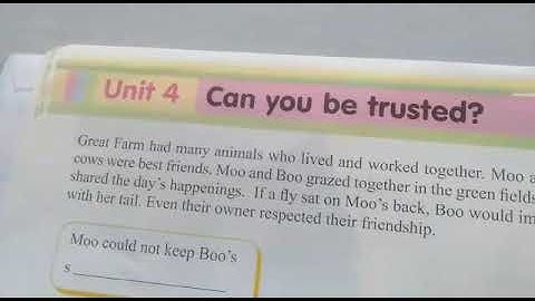 Class 3 Moral Science