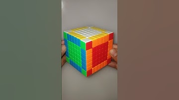 Checkerboard Pattern on 7x7 Rubik