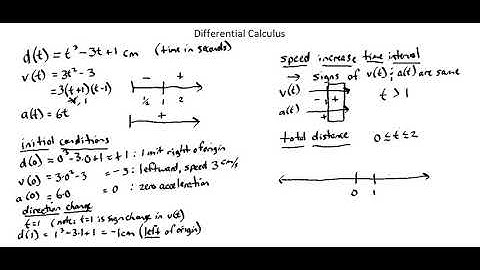 Differential Calculus: Kinematics II