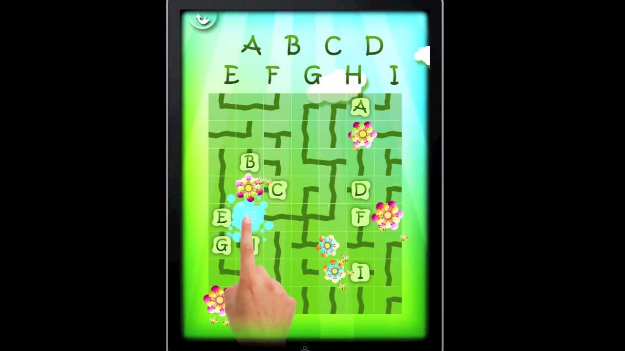 Magic Garden with Letters and Numbers A Logical Game for Kids Now