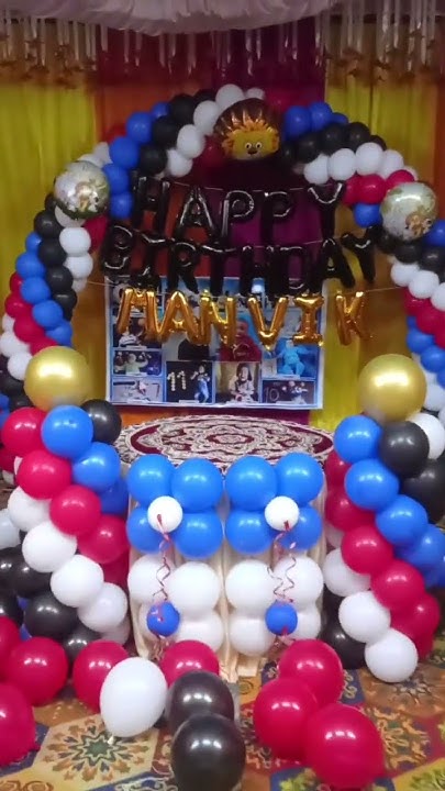 how-to-decorate-birthday-party-at-home-shorte-viralvideos