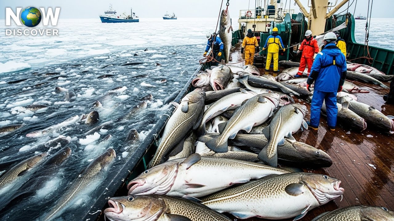 Норвегия: 100 000 гигантских тресок стоимостью 4,7 миллиона долларов выловлены в ледяных водах | ...