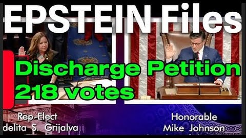 Adelita Grijalva signs Discharge Petition #218, as she blast Trump Over Epstein Email Released.