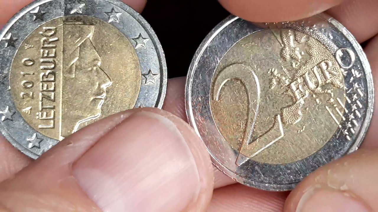 Valeur Pièce De 2 Euros Letzebuerg 2014