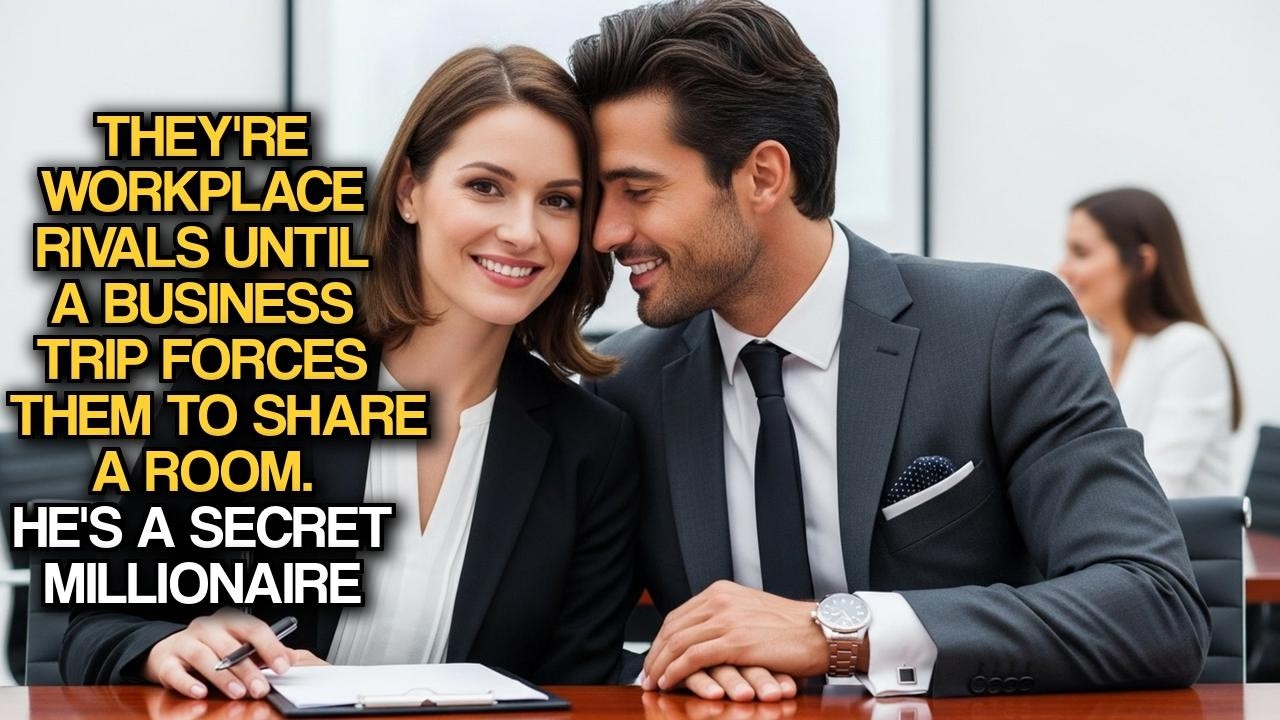 They're Workplace Rivals Until Business Trip Forces Them to Share Room. He's Secret Millionaire