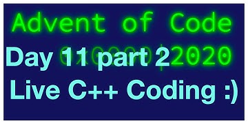Advent of Code 2020 day 11 part 2