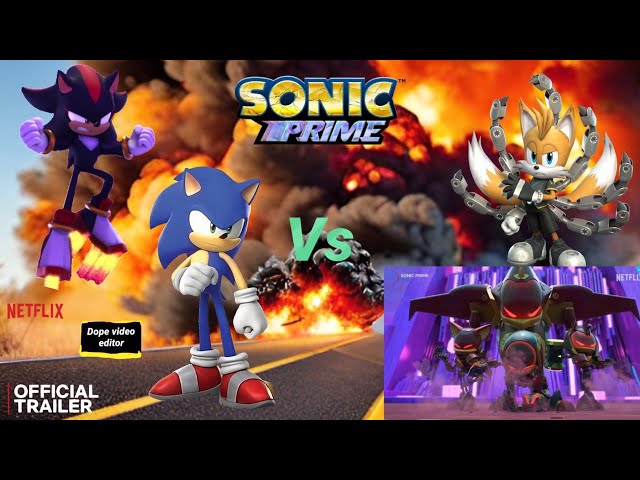 Sonic Prime da Netflix recebe novo teaser trailer apresentando Shadow