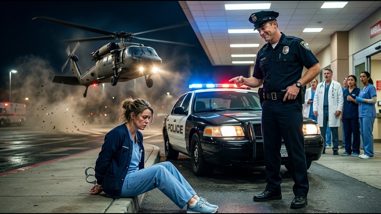 Cop Handcuffed a Tired Nurse for “Disrespect” — 8 Minutes Later, a Pentagon Chopper Landed