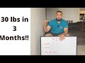 How To Lose 30 lbs in 3 Months I Best Diet To Lose Weight