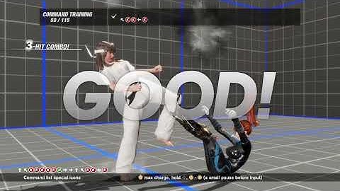 Dead or Alive 6- Hitomi Command Training