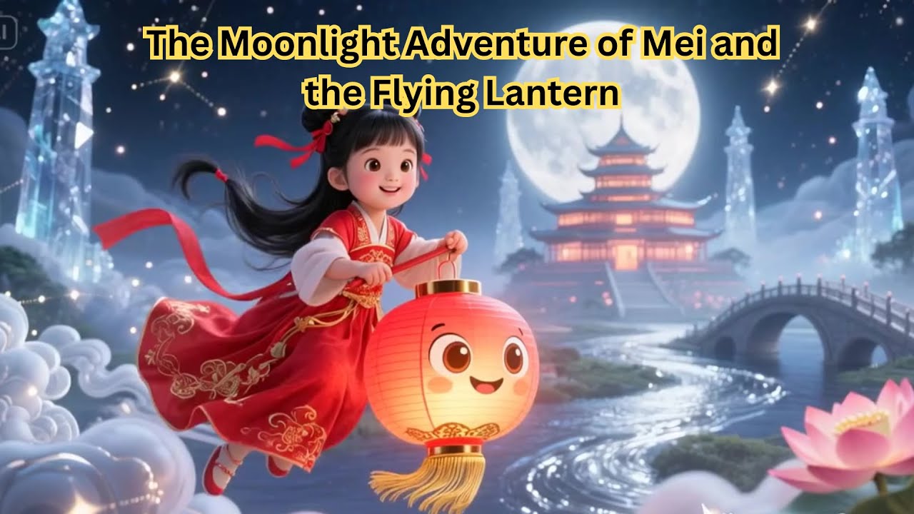 🌕🏮 Волшебная история о празднике лунных пряников для детей | Лунное приключение Мэй | Сказки на н...