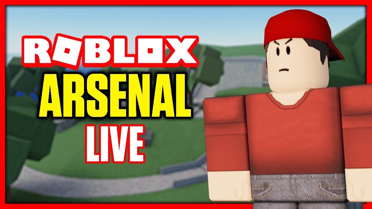 Arsenal Live Robux Giveaway Roblox Livestream Youtube - event robux giveaway summer time roblox amino