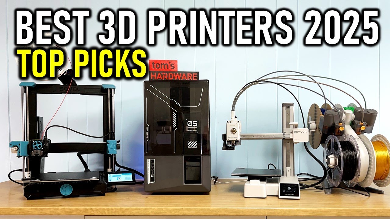 Top 5 Best 3D Printers 2025 – Ultimate Buyer’s Guide! - YouTube