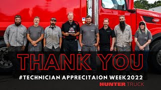 Technician Appreciation Week 2022 | Hunter Truck