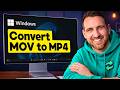 How To Convert MOV To MP4 On Windows