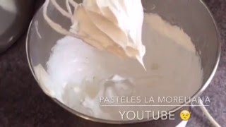 receta basica de merengue suizo facil de preparar