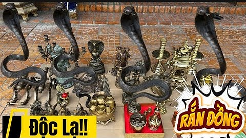 Bộ trà đá Ngọc _ Bộ lư đồng xưa _ Cặp pháo đồng. #đồcổcầnthơ #đồcổ