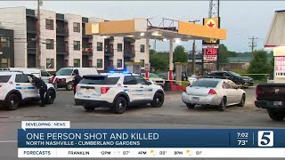 One dead after shooting, attempted robbery on Clarksville Pike