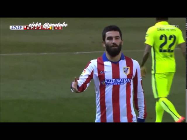 Kammer Massage Daggry Arda Turan throws his boot at the referee - no red card (28/01/2015) -  YouTube