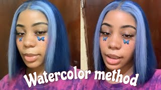 WATERCOLOR METHOD ON 613 hair ft. Queen Beauty Hair