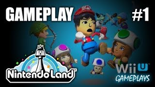 Nintendo Land | Wii U Gameplay #1 | Español HD