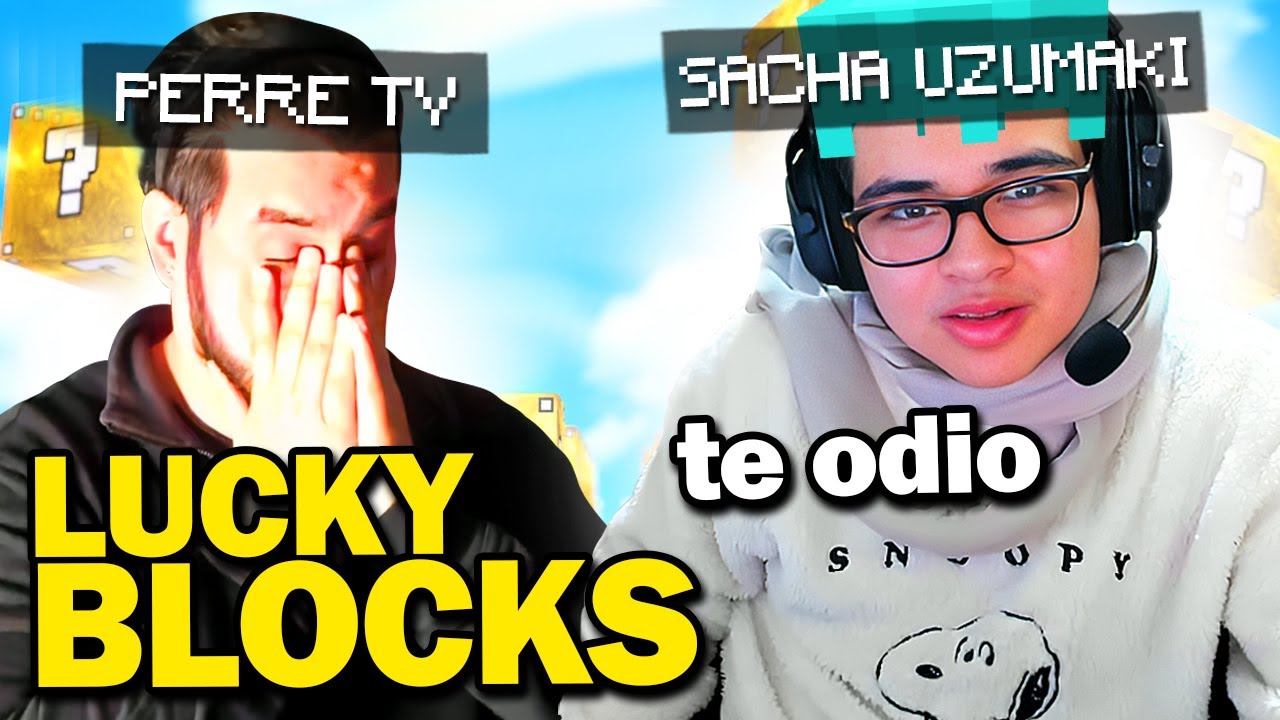 CARRERA DE LUCKY BLOCKS BySachaXx vs WilliPerrex *acaba mal*