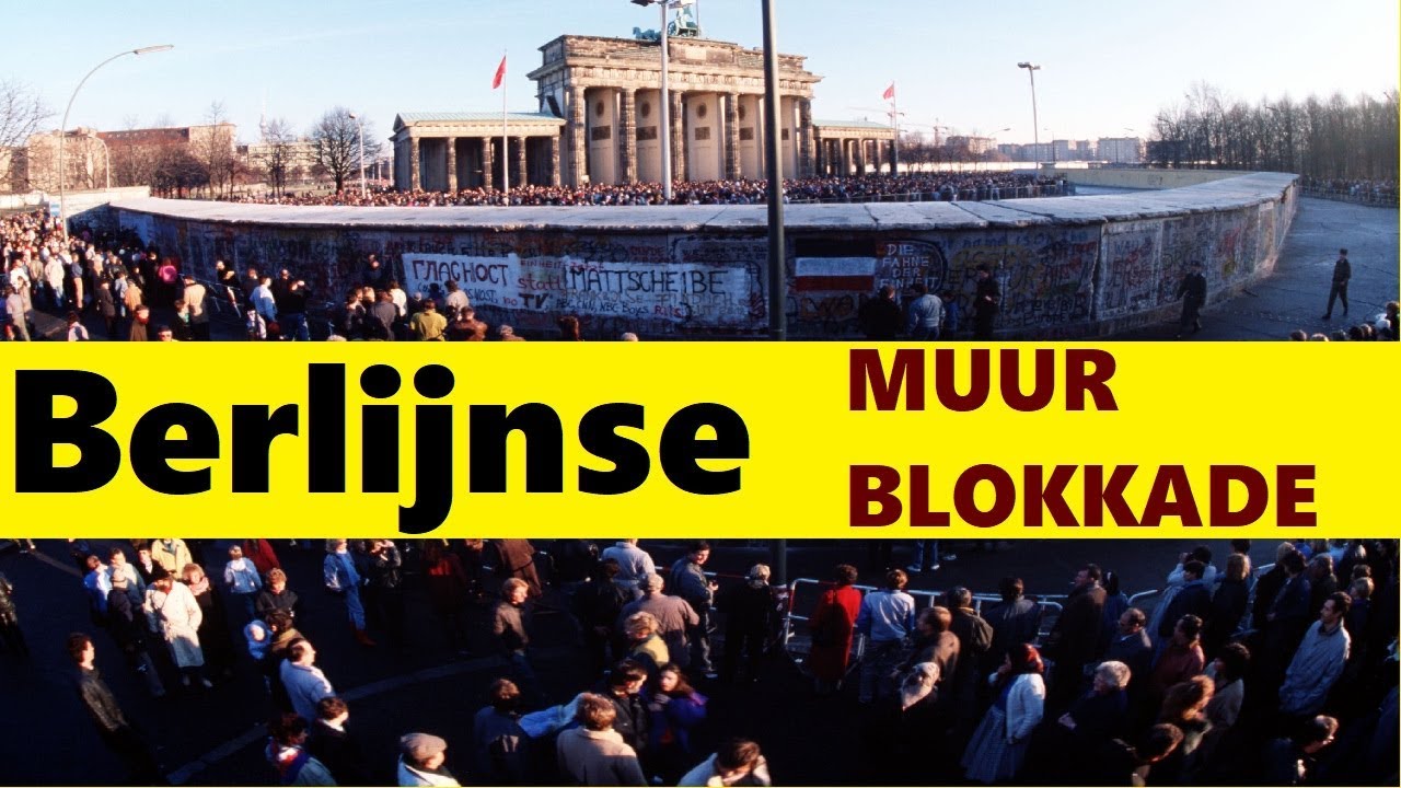 scholieren com videoplatform de blokkade van berlijn de berlijnse muur