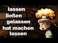 lassen - самый запутанный немецкий глагол - 7 значений