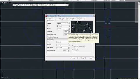 50 Dimension Style Manager Setup