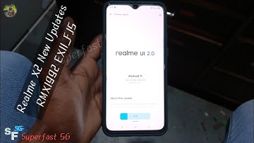 Realme X2 New Updated Realme UI2.0 Updated F.15 Bugs Fix