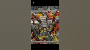#Part1 Car manufacturing automation welding not AI #manufacturingindustry #automation